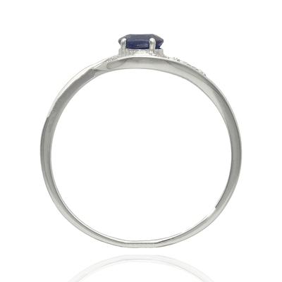 Fehér arany gyűrű 50-es méret (RR44380SAPW11-50)